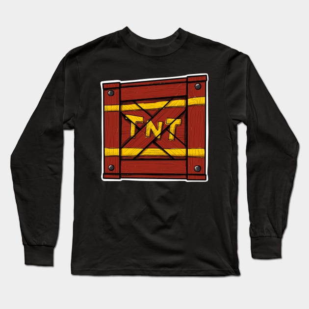 Colour TNT Long Sleeve T-Shirt by BeckaArt6